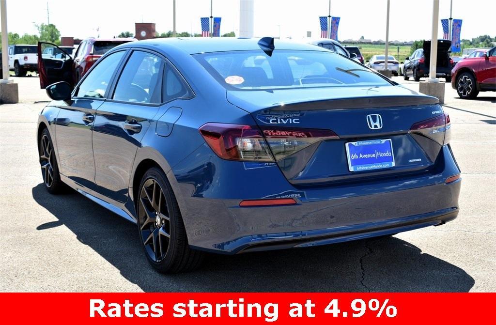 new 2025 Honda Civic Hybrid car, priced at $29,228