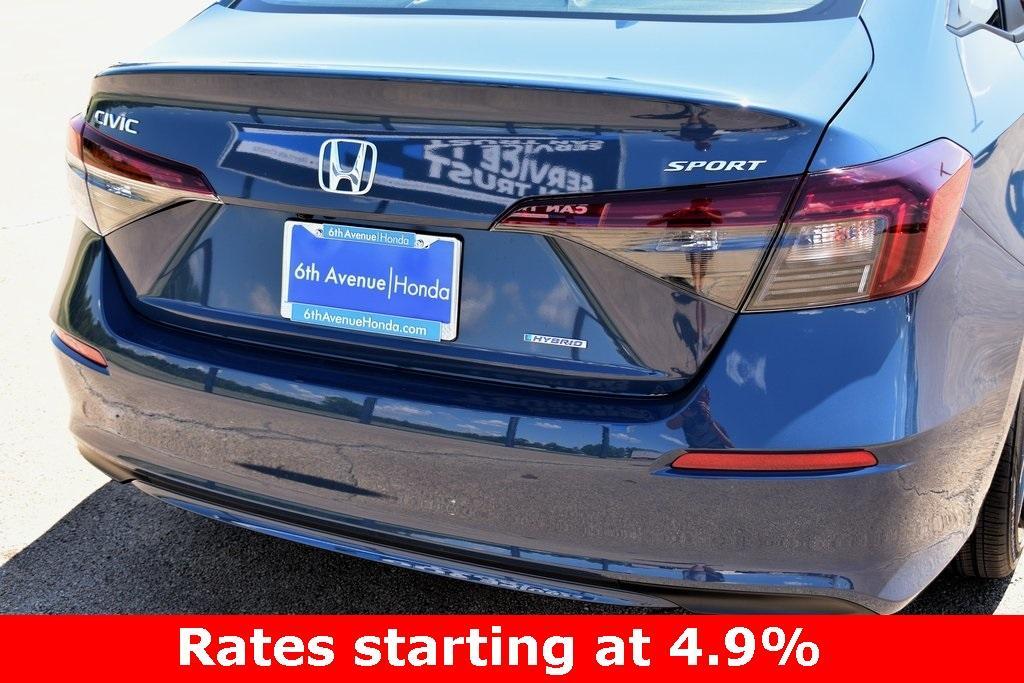 new 2025 Honda Civic Hybrid car, priced at $29,228