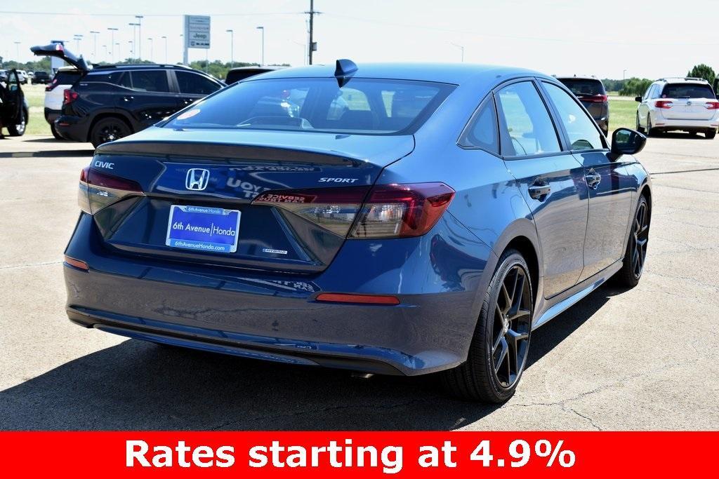 new 2025 Honda Civic Hybrid car, priced at $29,228