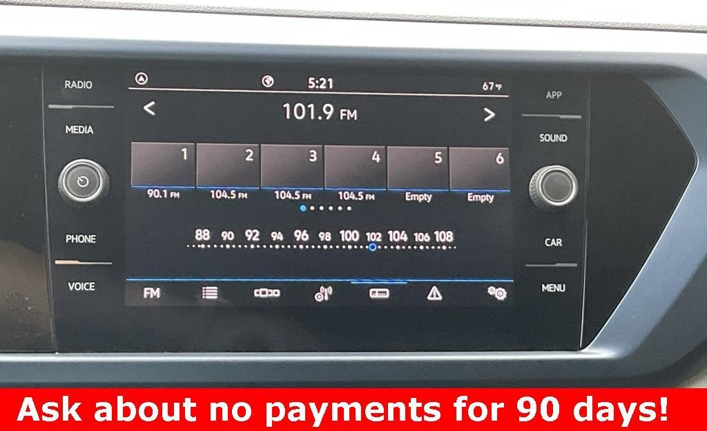 used 2024 Volkswagen Taos car, priced at $19,990