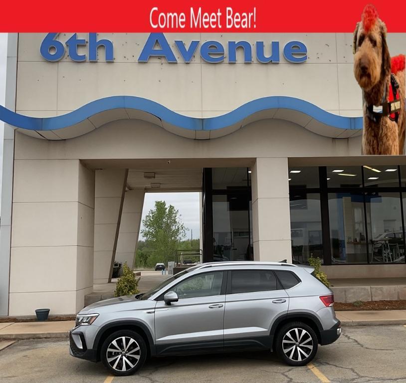 used 2024 Volkswagen Taos car, priced at $21,888