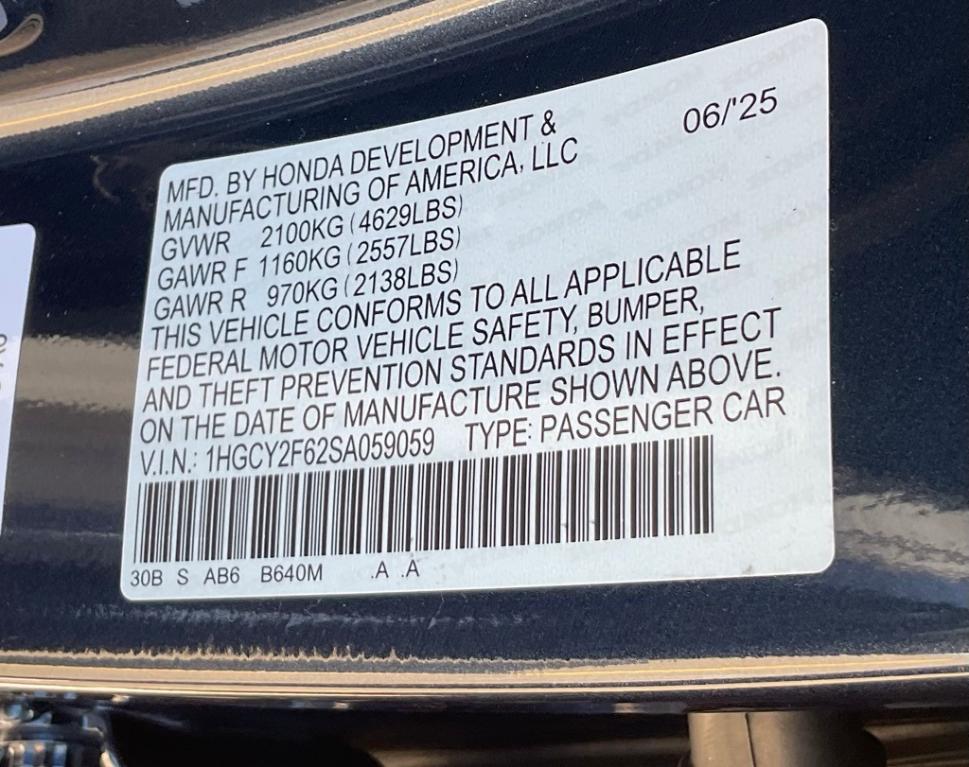 new 2025 Honda Accord Hybrid car, priced at $34,474