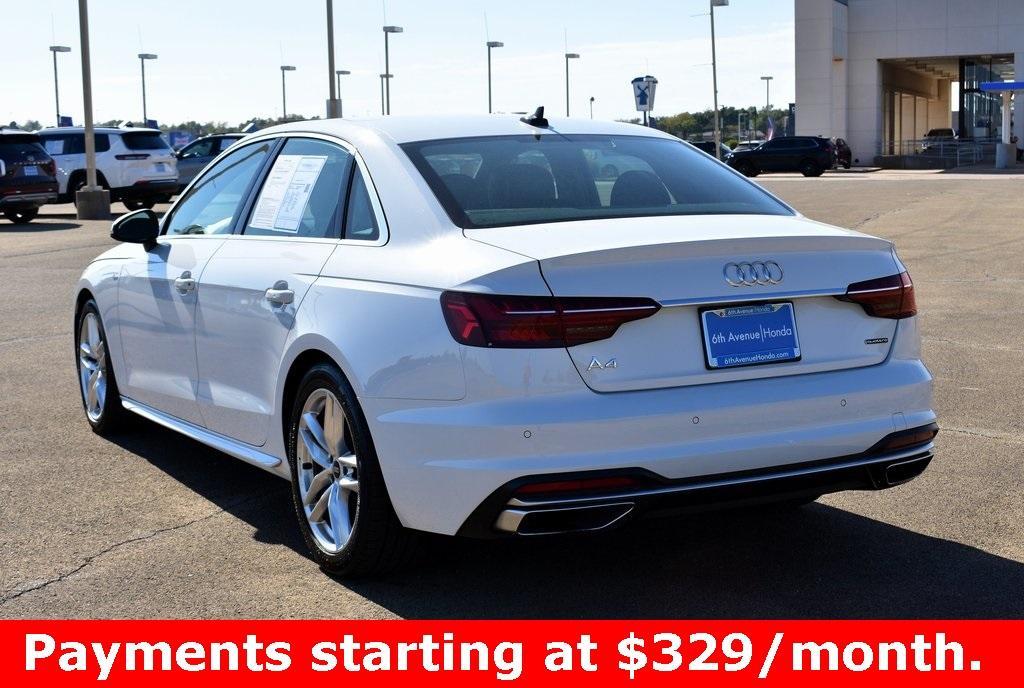 used 2022 Audi A4 car, priced at $23,899