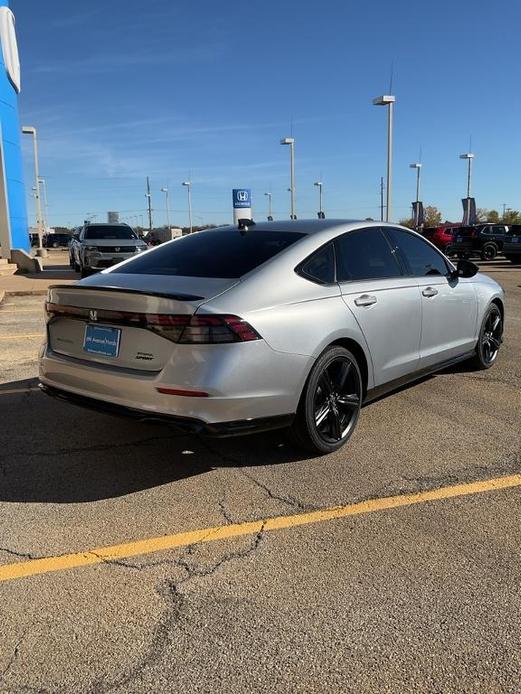 new 2025 Honda Accord Hybrid car, priced at $34,831