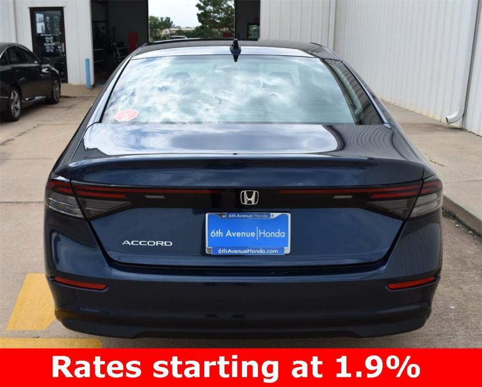 new 2024 Honda Accord car, priced at $29,700