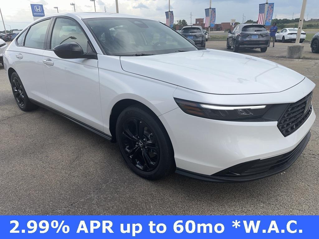 new 2025 Honda Accord car, priced at $30,906