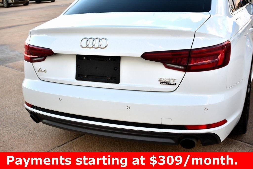 used 2018 Audi A4 car, priced at $20,599