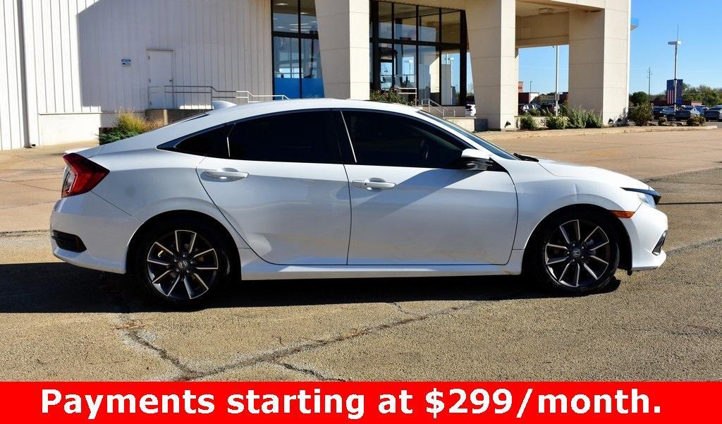 used 2020 Honda Civic car, priced at $19,995