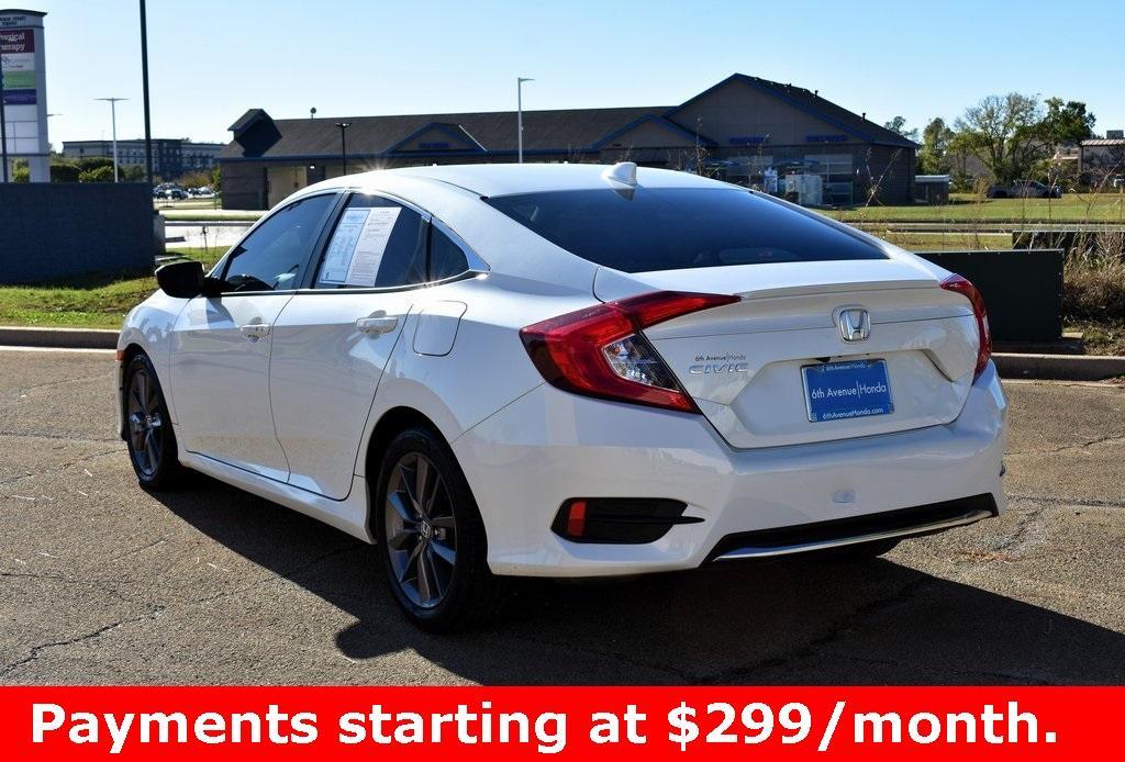 used 2020 Honda Civic car, priced at $19,995