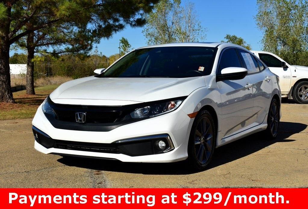 used 2020 Honda Civic car, priced at $19,995