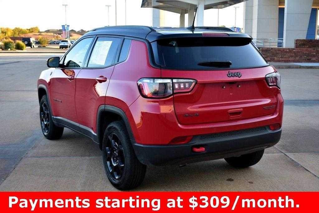 used 2023 Jeep Compass car, priced at $23,485