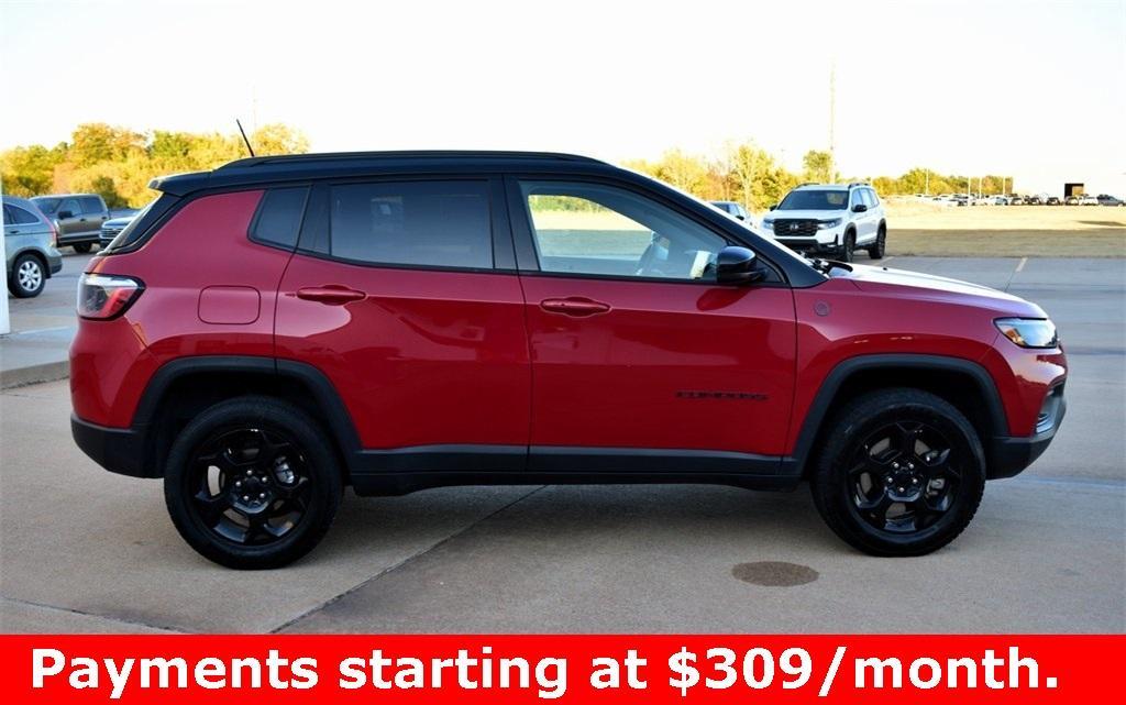 used 2023 Jeep Compass car, priced at $23,485