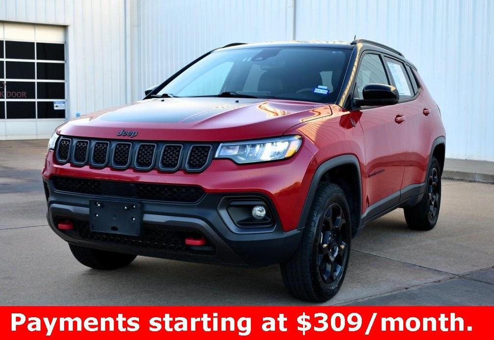 used 2023 Jeep Compass car, priced at $23,485