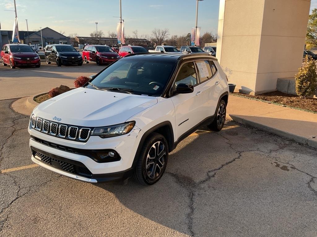 used 2023 Jeep Compass car, priced at $23,500