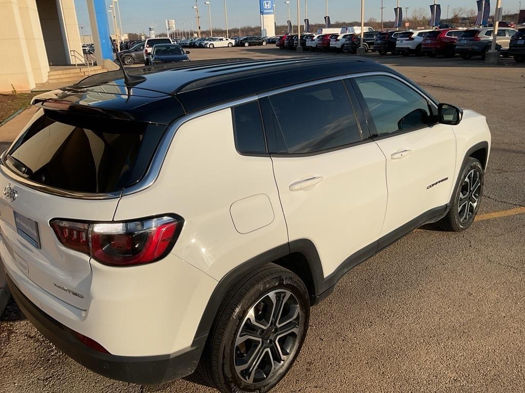 used 2023 Jeep Compass car, priced at $23,500