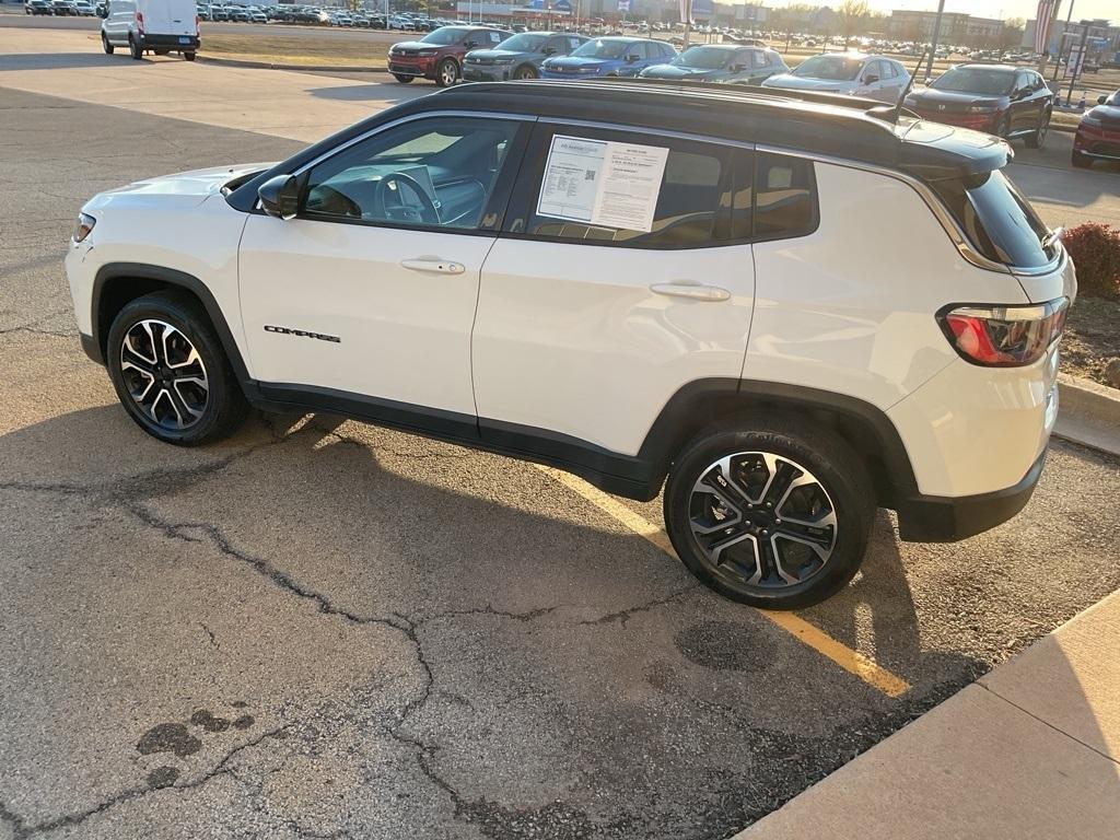 used 2023 Jeep Compass car, priced at $23,500