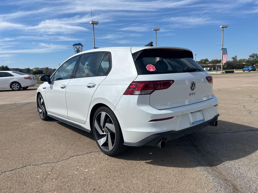 used 2024 Volkswagen Golf GTI car, priced at $27,021