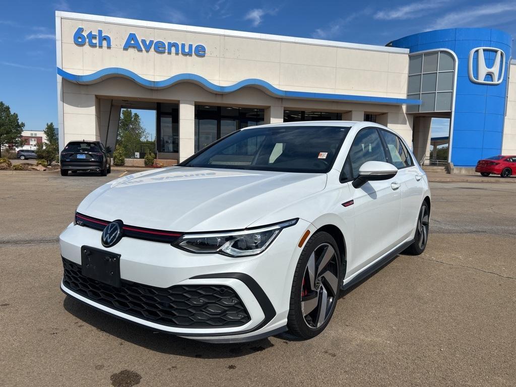 used 2024 Volkswagen Golf GTI car, priced at $27,021