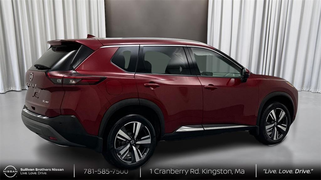 used 2021 Nissan Rogue car, priced at $24,786