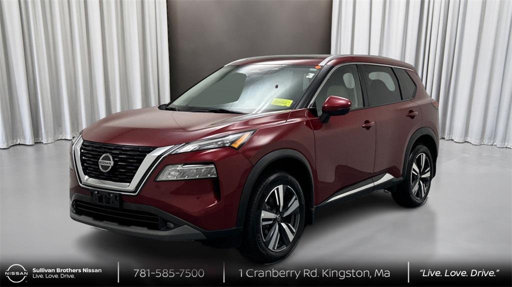 used 2021 Nissan Rogue car, priced at $24,786