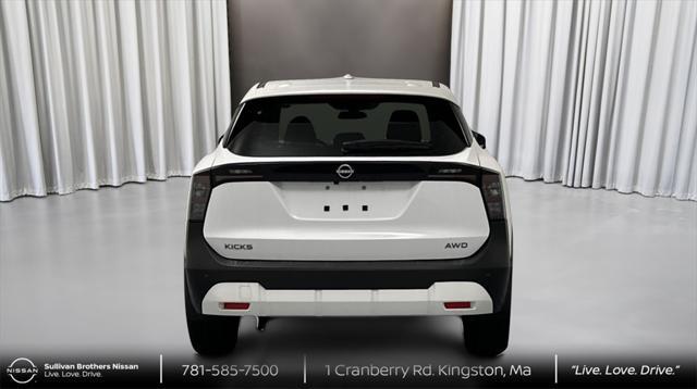 new 2025 Nissan Kicks car, priced at $26,680