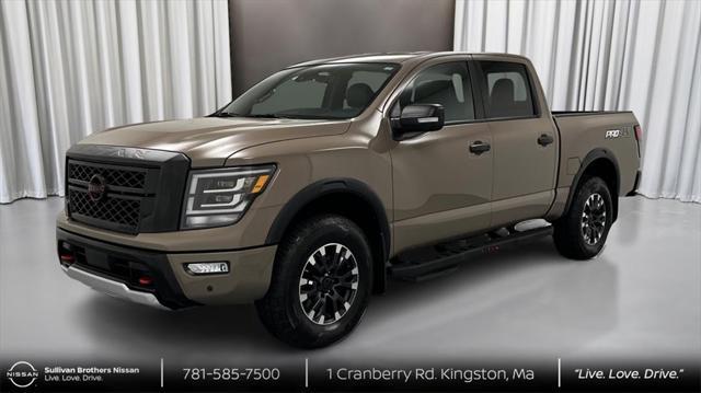 used 2023 Nissan Titan car, priced at $46,998