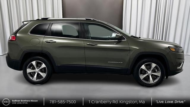 used 2021 Jeep Cherokee car, priced at $28,796