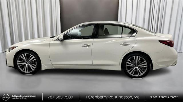 used 2022 INFINITI Q50 car, priced at $31,998