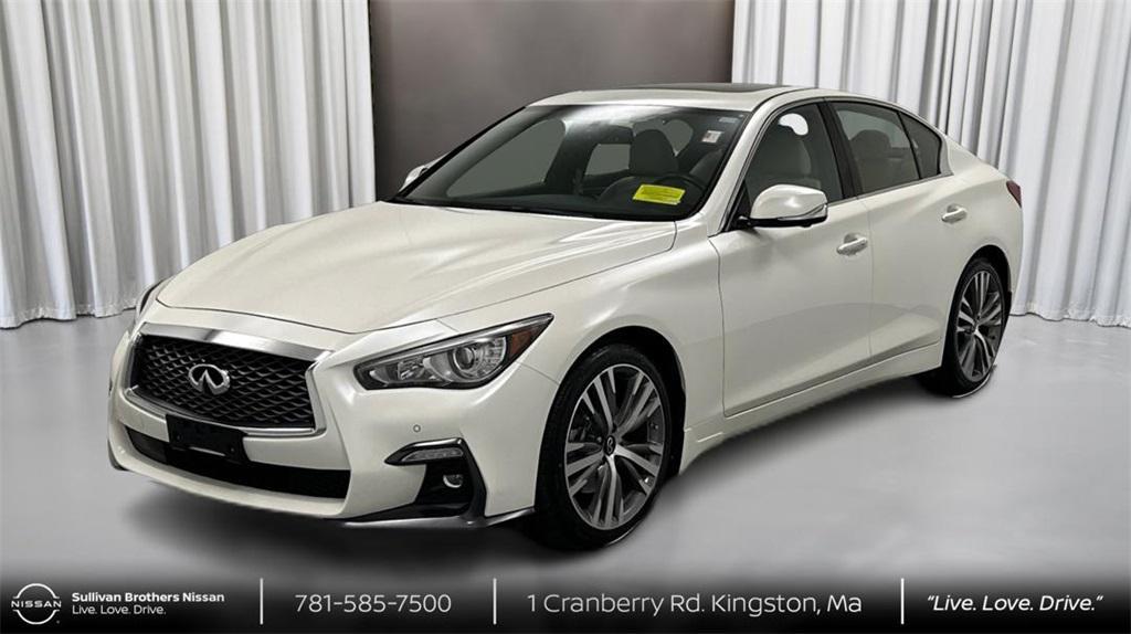 used 2022 INFINITI Q50 car, priced at $26,886