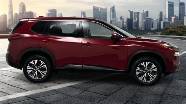 used 2021 Nissan Rogue car, priced at $24,887
