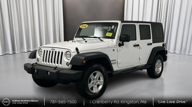 used 2014 Jeep Wrangler Unlimited car, priced at $13,776