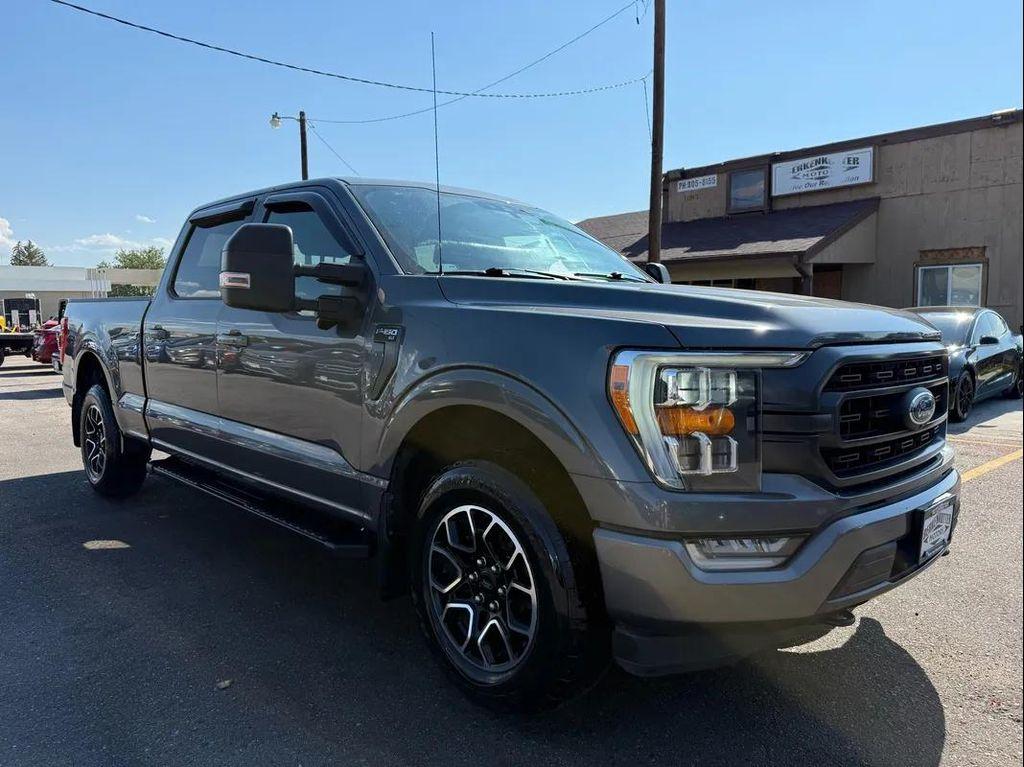 used 2021 Ford F-150 car, priced at $35,500