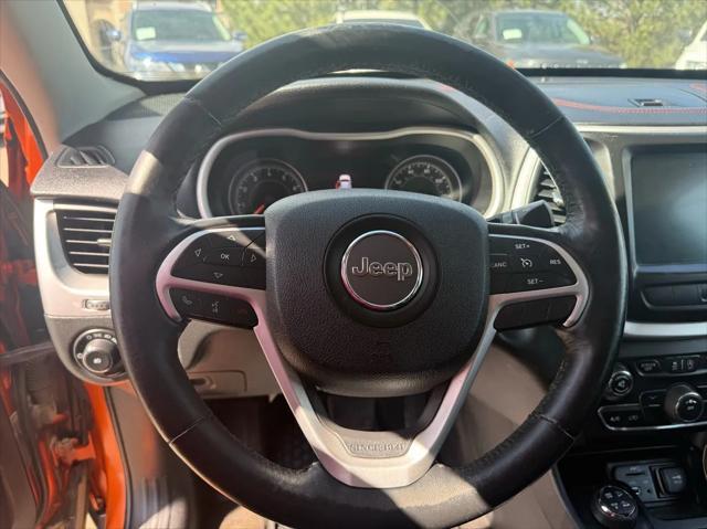 used 2015 Jeep Cherokee car, priced at $13,998