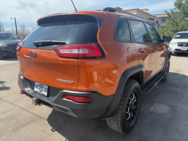 used 2015 Jeep Cherokee car, priced at $13,998
