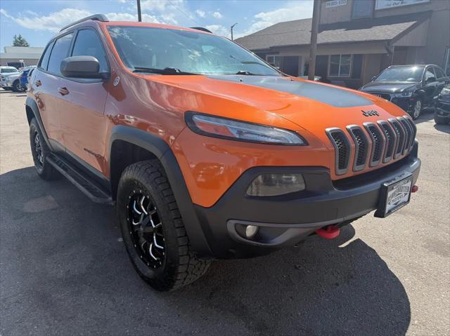 used 2015 Jeep Cherokee car, priced at $13,998