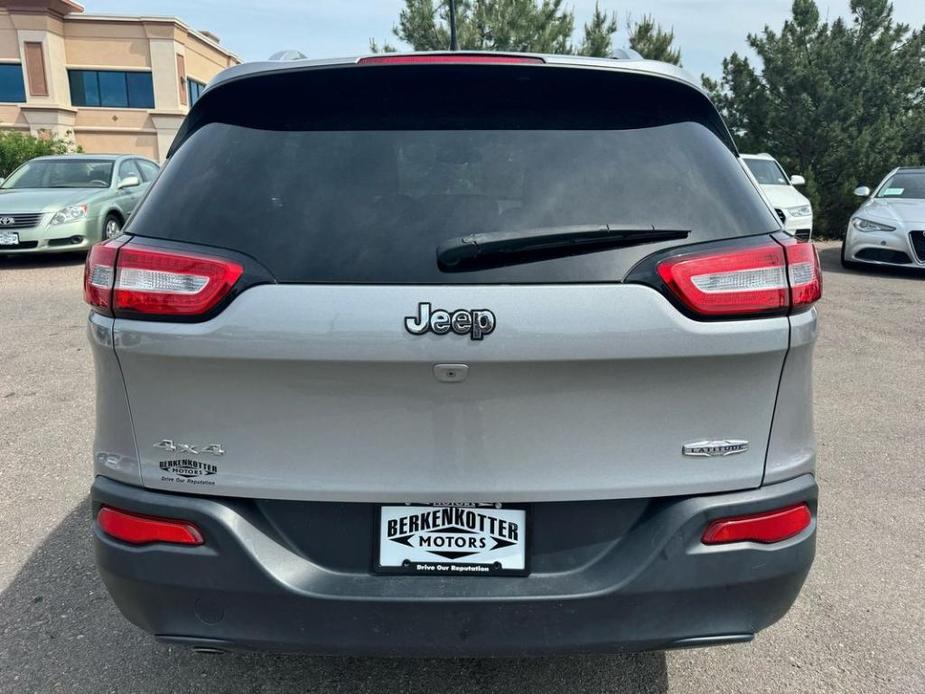 used 2015 Jeep Cherokee car, priced at $17,488