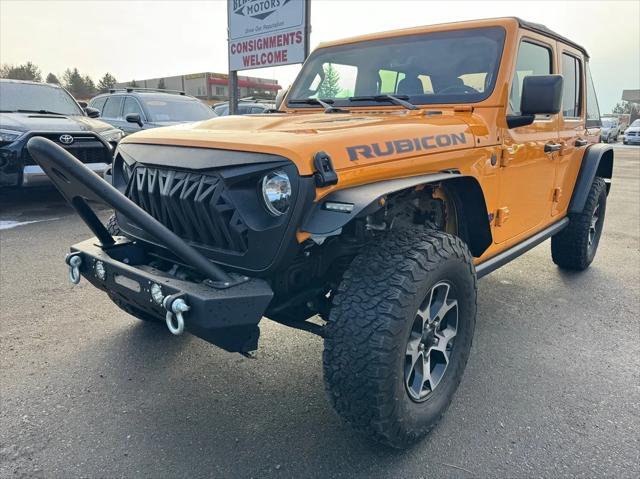 used 2021 Jeep Wrangler Unlimited car, priced at $34,500