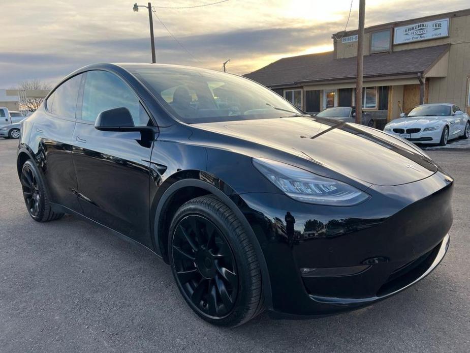 used 2021 Tesla Model Y car, priced at $35,000