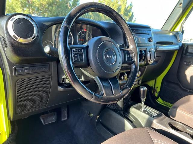 used 2017 Jeep Wrangler Unlimited car, priced at $25,400