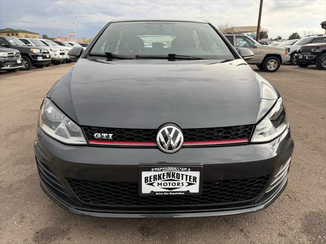 used 2017 Volkswagen Golf GTI car, priced at $13,998