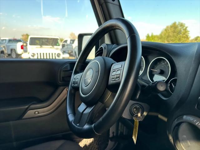 used 2015 Jeep Wrangler car, priced at $15,995