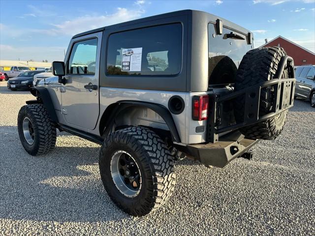 used 2015 Jeep Wrangler car, priced at $15,995