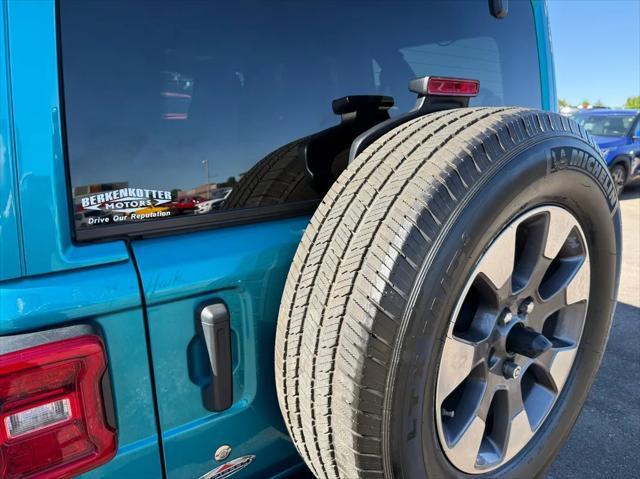 used 2020 Jeep Wrangler Unlimited car, priced at $27,998