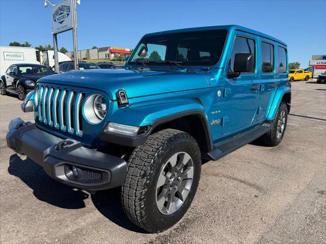 used 2020 Jeep Wrangler Unlimited car, priced at $27,998