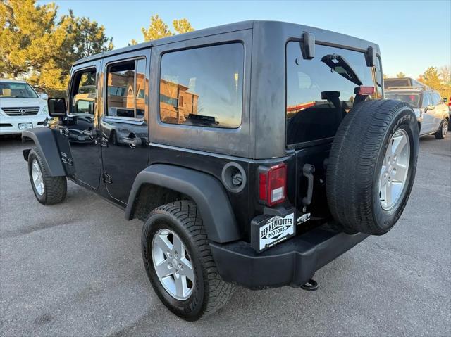 used 2015 Jeep Wrangler Unlimited car, priced at $16,388