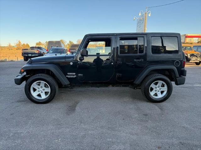 used 2015 Jeep Wrangler Unlimited car, priced at $16,388