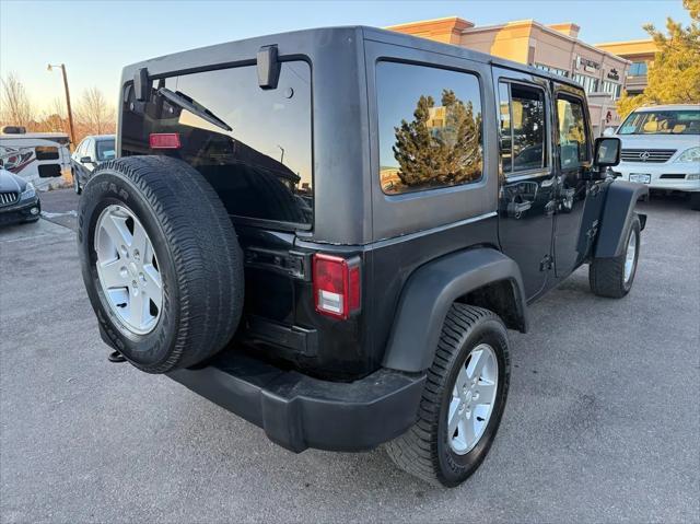 used 2015 Jeep Wrangler Unlimited car, priced at $16,388