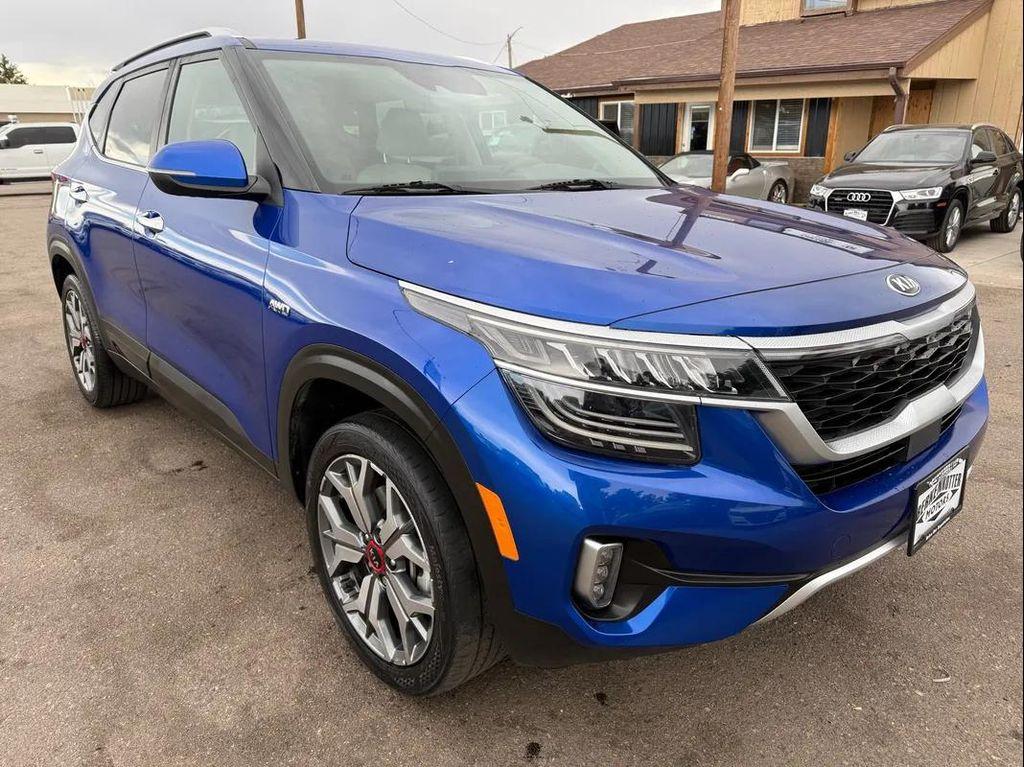 used 2021 Kia Seltos car, priced at $21,000