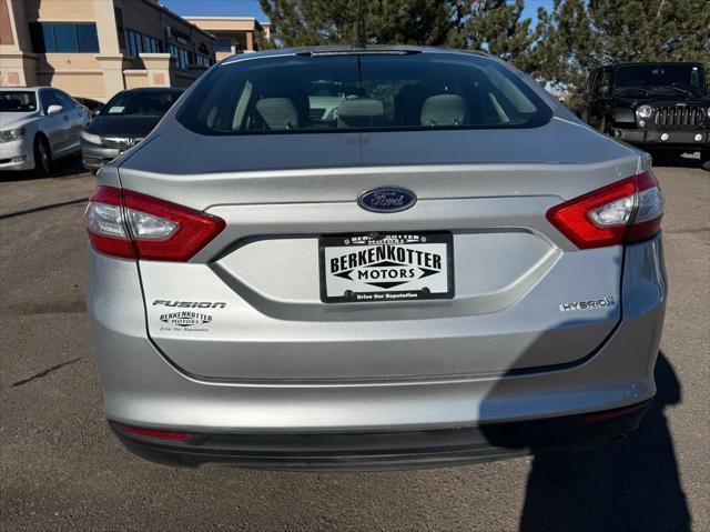 used 2016 Ford Fusion Hybrid car, priced at $11,855