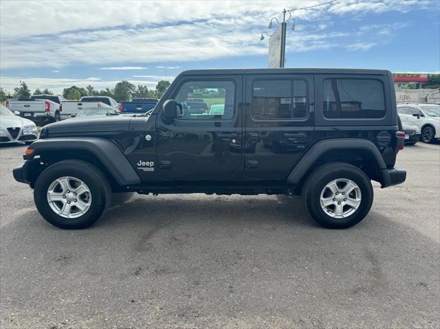 used 2020 Jeep Wrangler Unlimited car, priced at $34,488